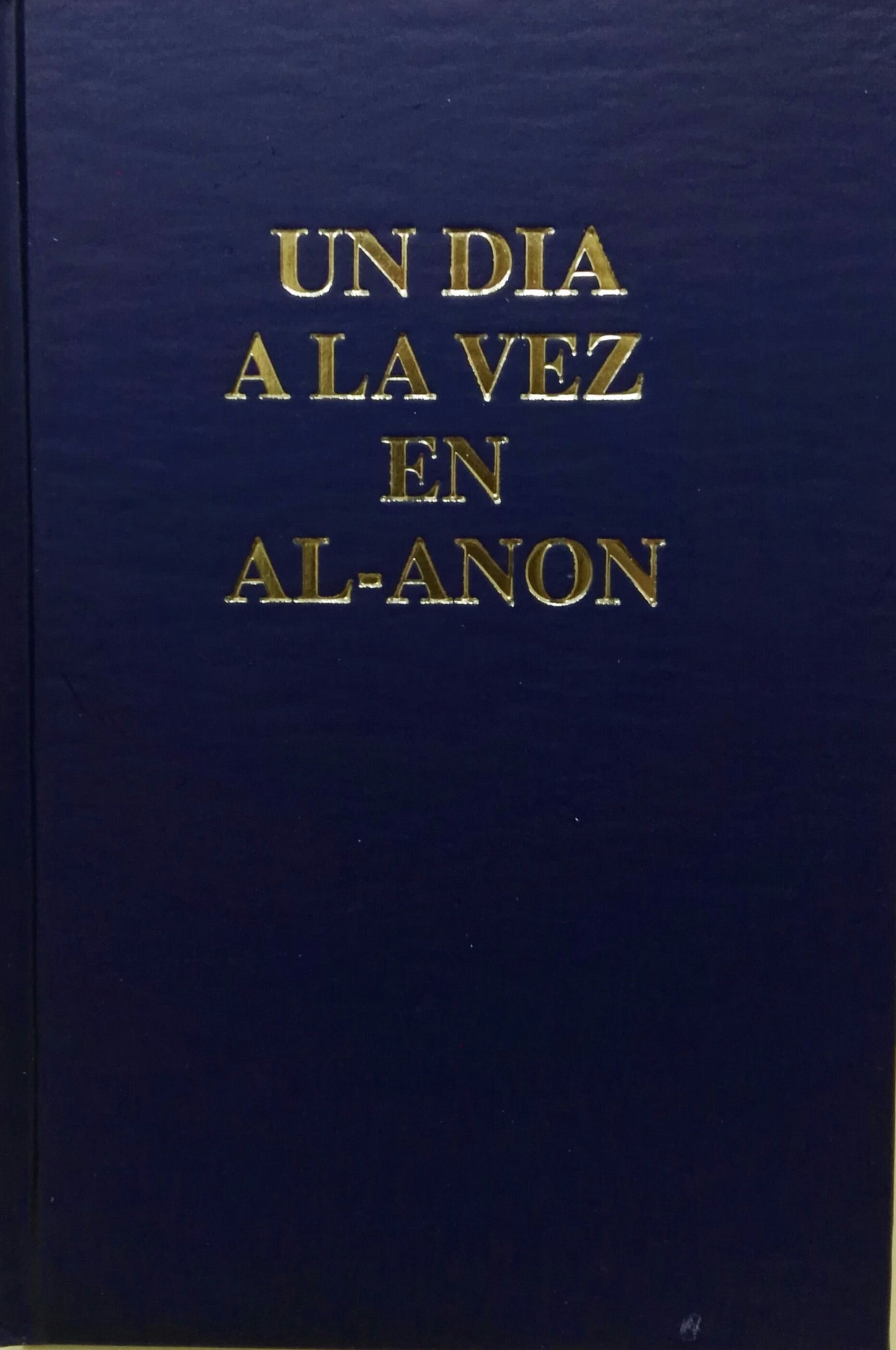 UN DIA A LA VEZ EN AL-ANON (TAMAÑO CHICO)