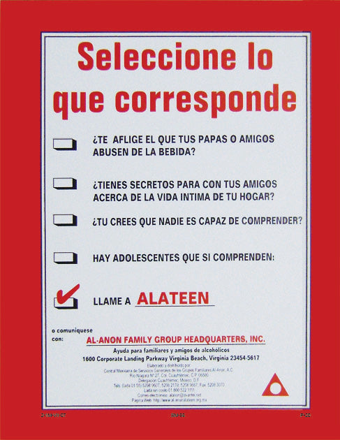 SELECCIONE: ALATEEN (CARTEL)