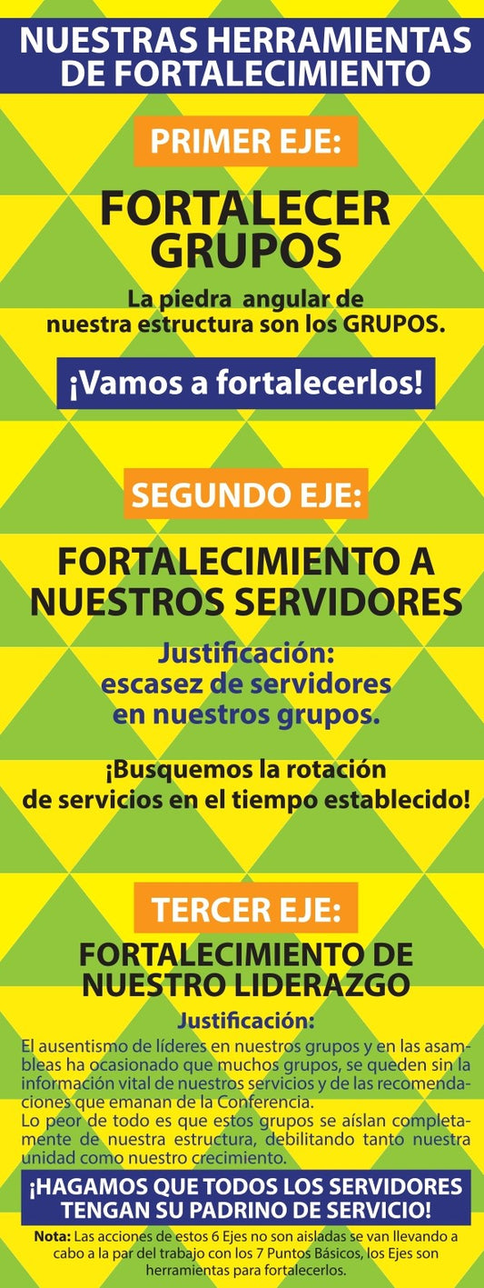 NUESTRAS HERRAMIENTAS DE FORTALECIMIENTO