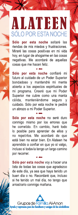 ALATEEN SOLO POR ESTA NOCHE