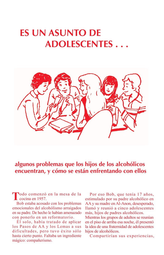 ES UN ASUNTO DE ADOLESCENTES...