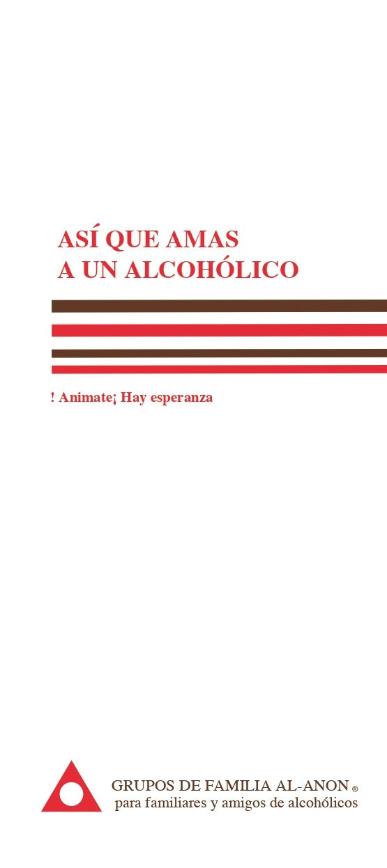 ASI QUE AMAS A UN ALCOHOLICO