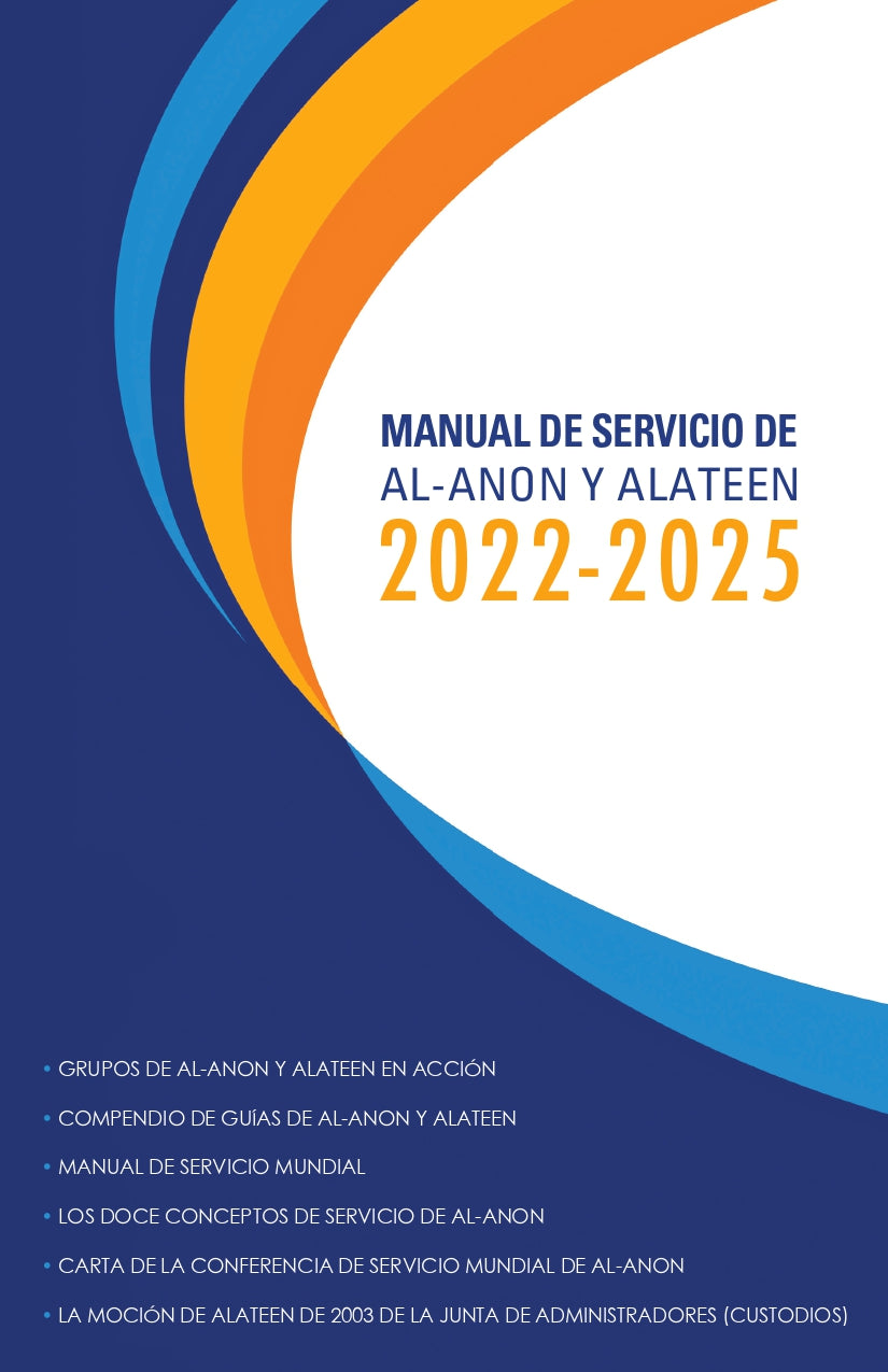 MANUAL DE SERVICIO DE AL-ANON Y ALATEEN 2022-2025