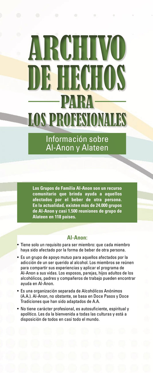 ARCHIVO DE HECHOS PARA LOS PROFESIONALES